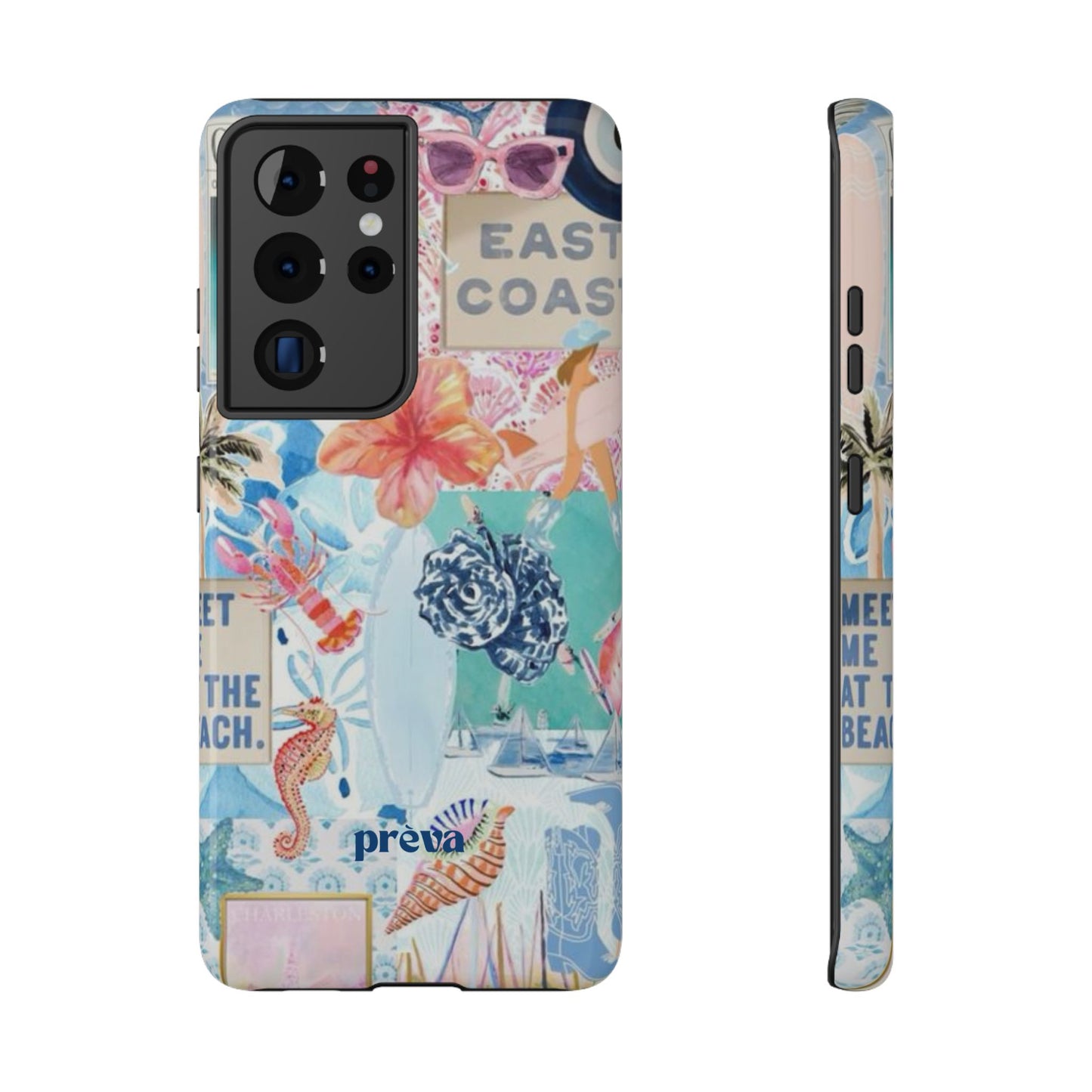 East Coast Collage Phone Case
