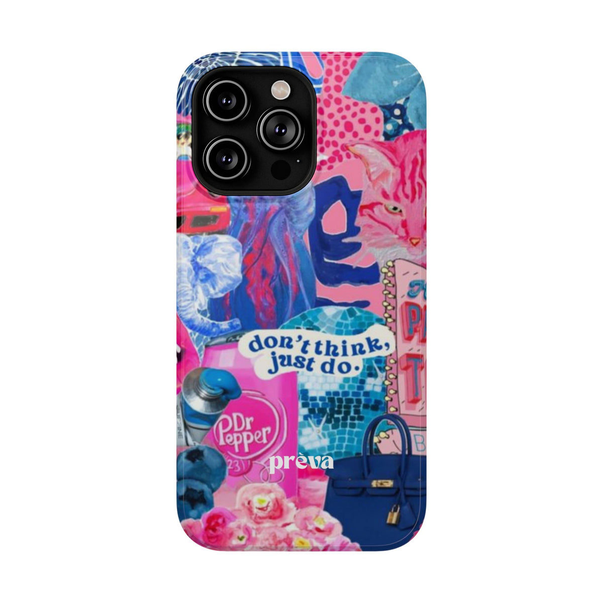 Vibrant Galaxy Collage Phone Case