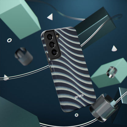 Navy Waves Phone Case