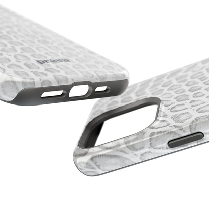 White Snake Phone Case