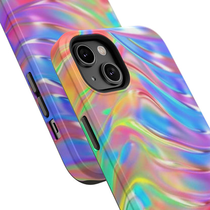Iridescent Swirl Phone Case