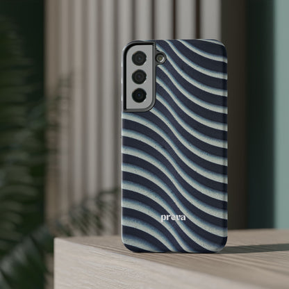 Navy Waves Phone Case