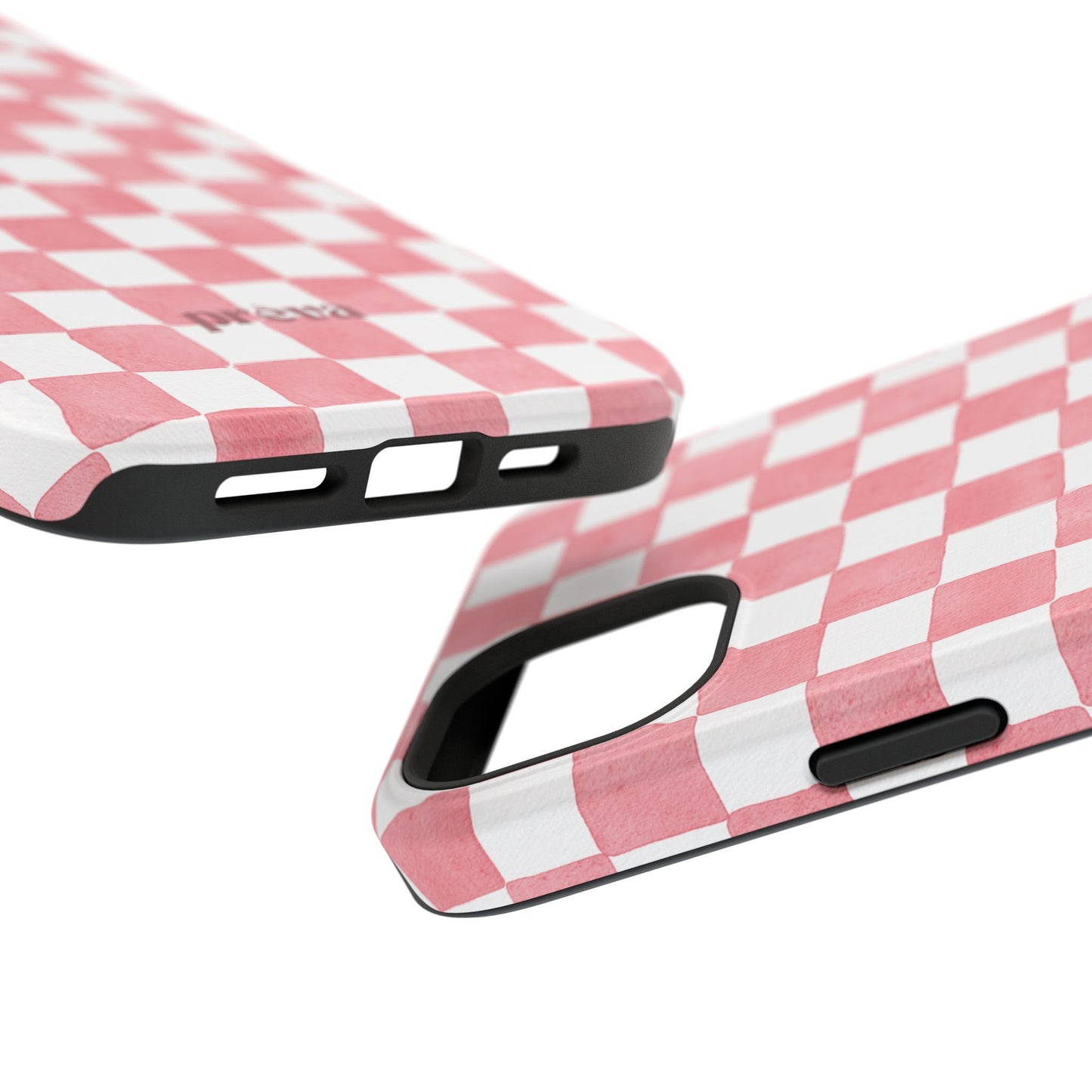 Pink Checkers Phone Case