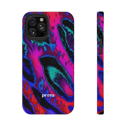 Neon Swirl Phone Case