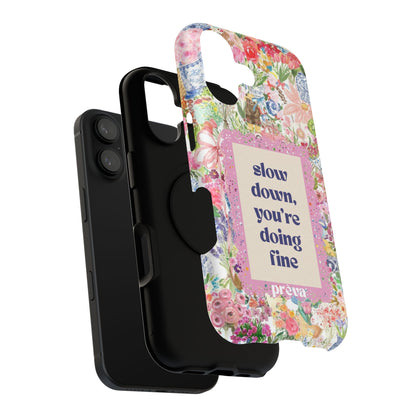 Slow Down Flowers x notsoken Phone Case