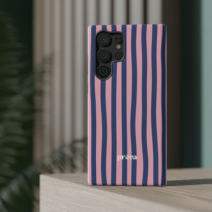 Blue and Pink Stripes Case