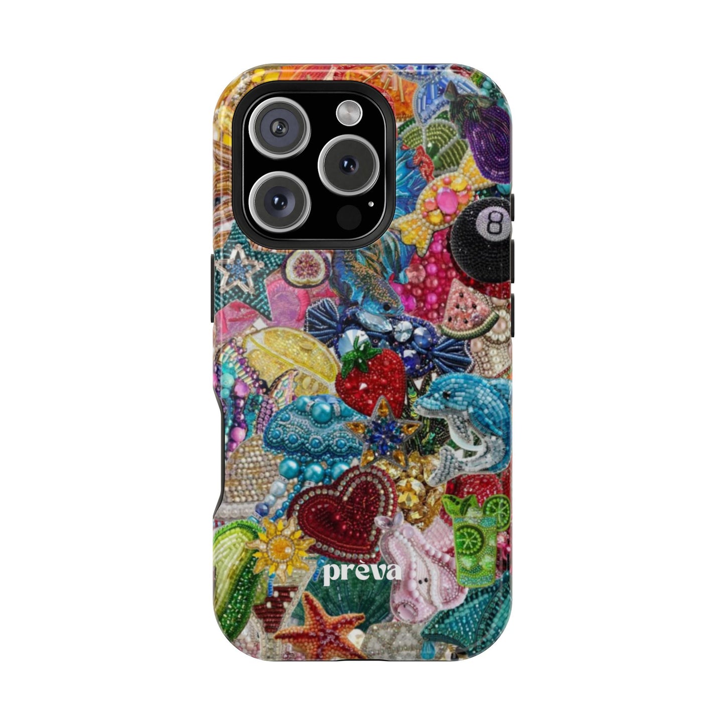 Colorful Rhinestone Phone Case
