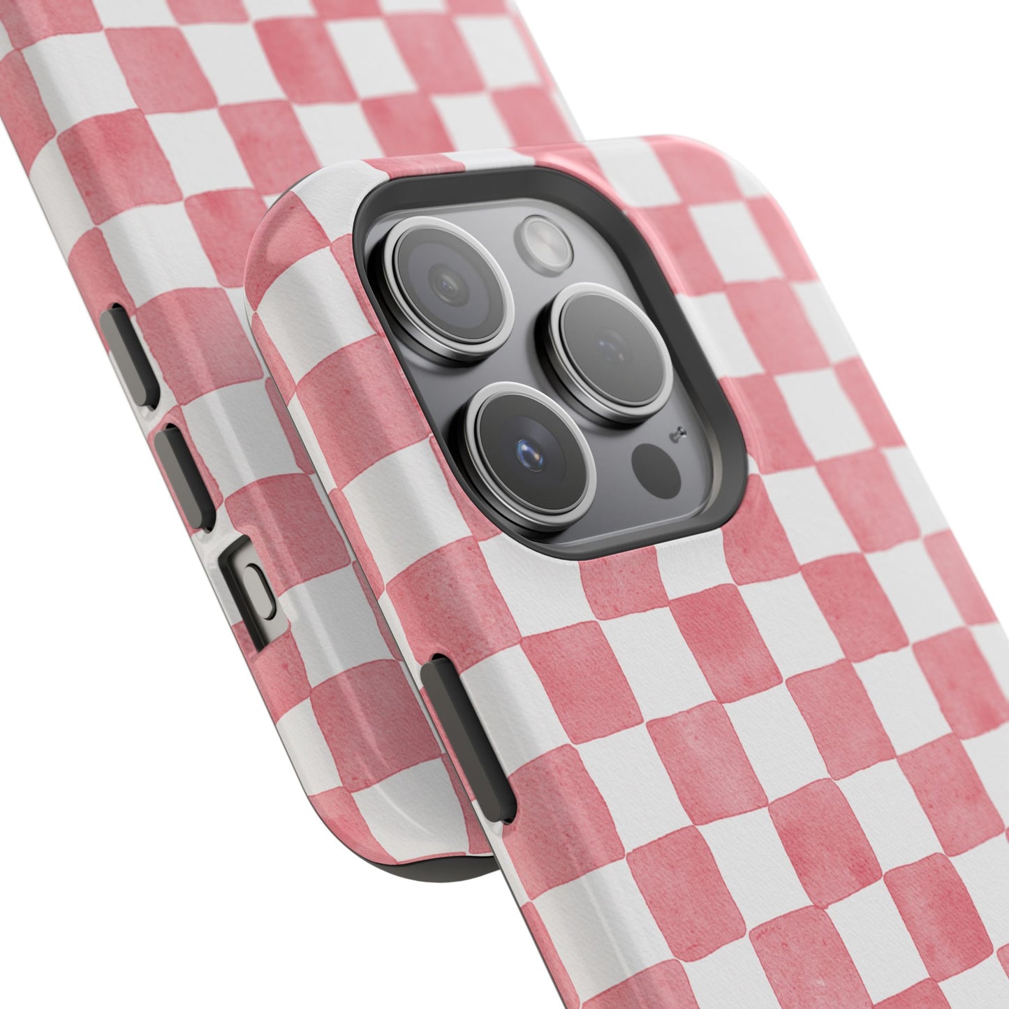 Pink Checkers Phone Case