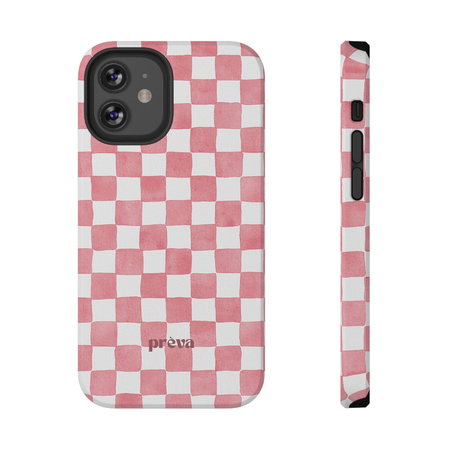 Pink Checkers Phone Case