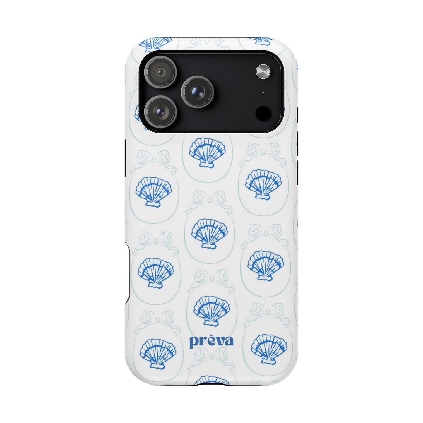 Fancy Teal Shell Phone Case