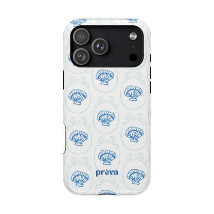 Fancy Teal Shell Phone Case