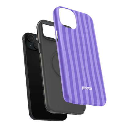 Lavender Stripes Phone Case