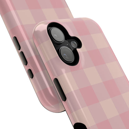 Pink Plaid Phone Case