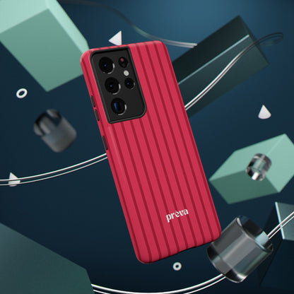 Pinky Red Stripes Phone Case