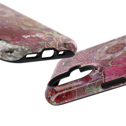 Floral Embroidery Phone Case