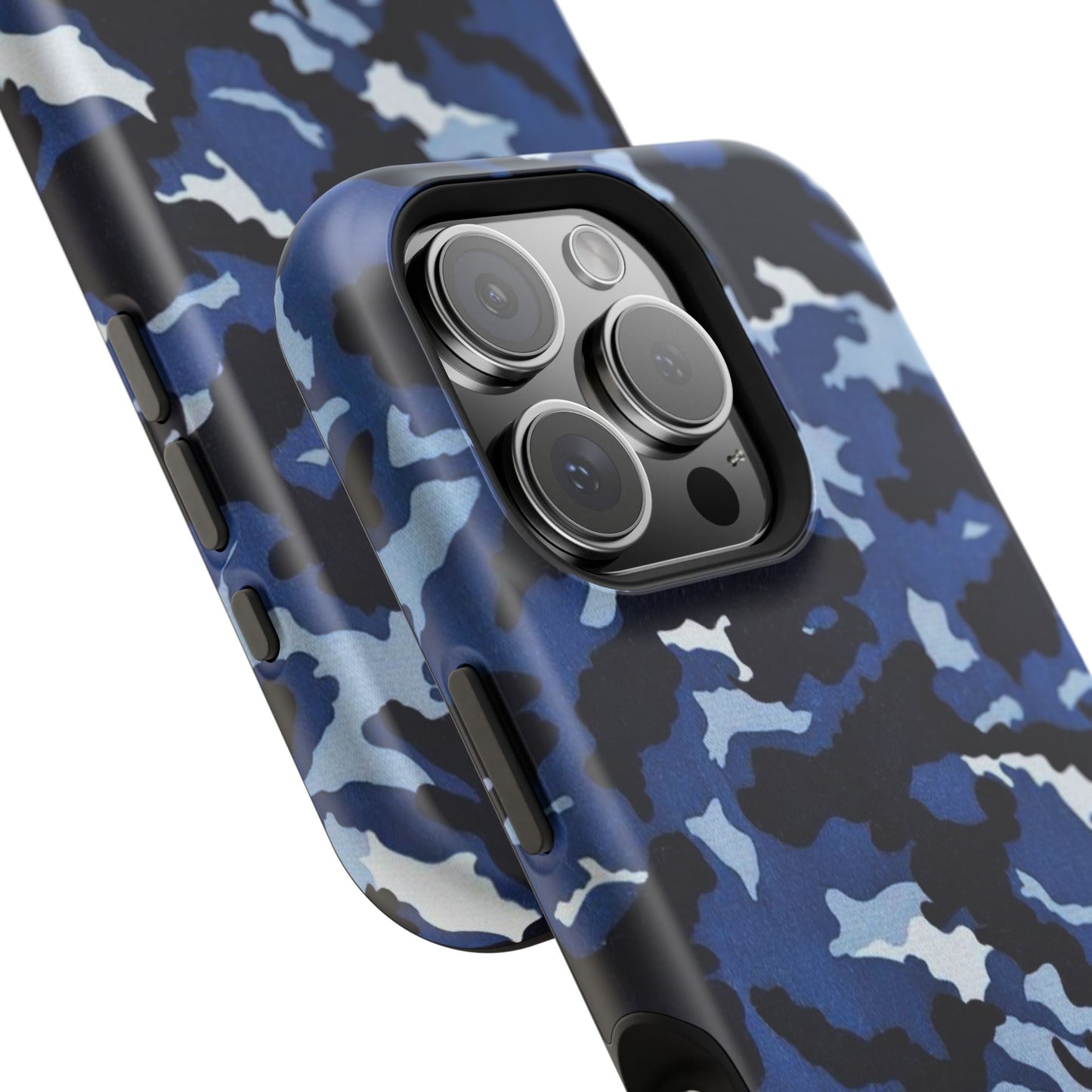 Blue Camo Phone Case
