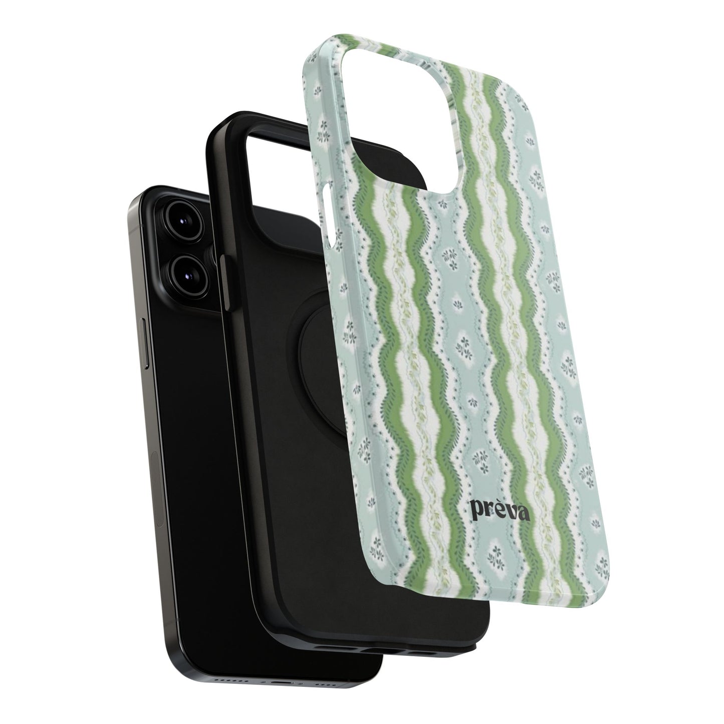 Green Waves Phone Case