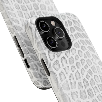 White Snake Phone Case