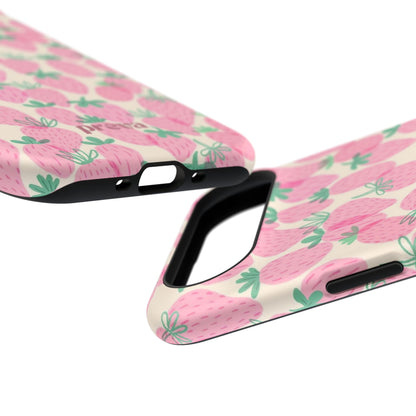 Pink Strawberry Phone Case