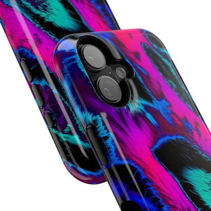 Neon Swirl Phone Case