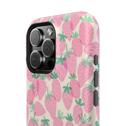 Pink Strawberry Phone Case