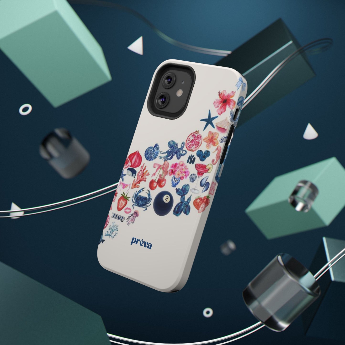 Collage Wave Phone Case