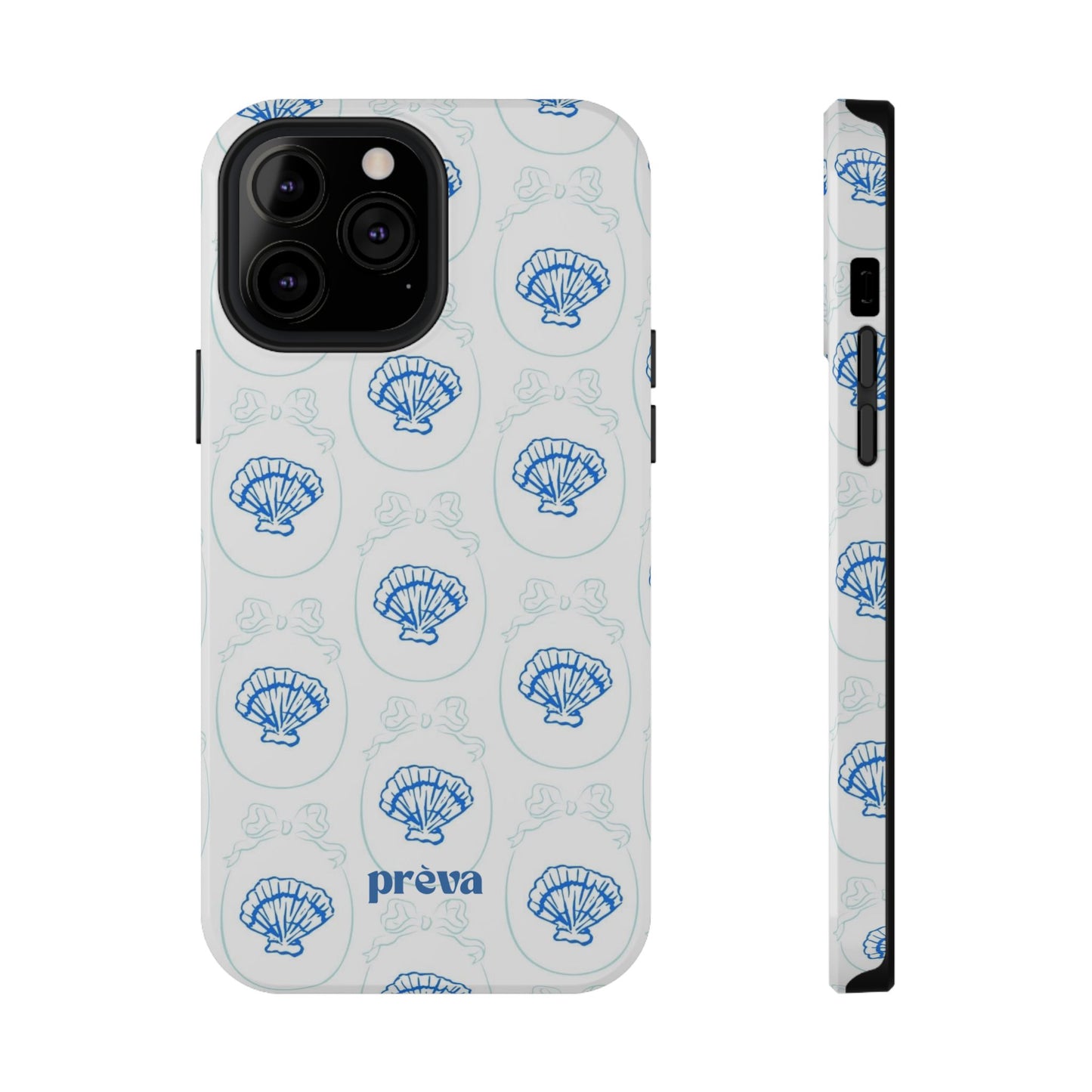 Fancy Teal Shell Phone Case