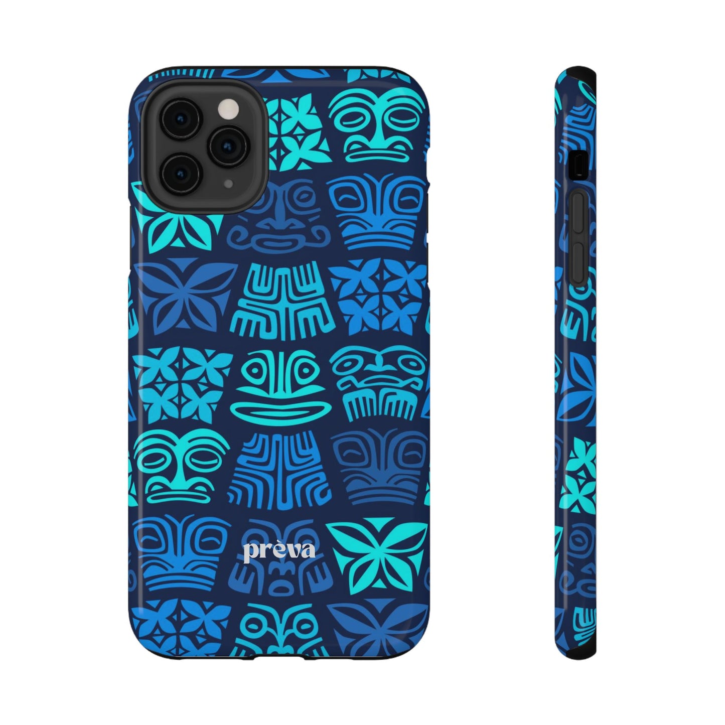 Blue Tiki Phone Case