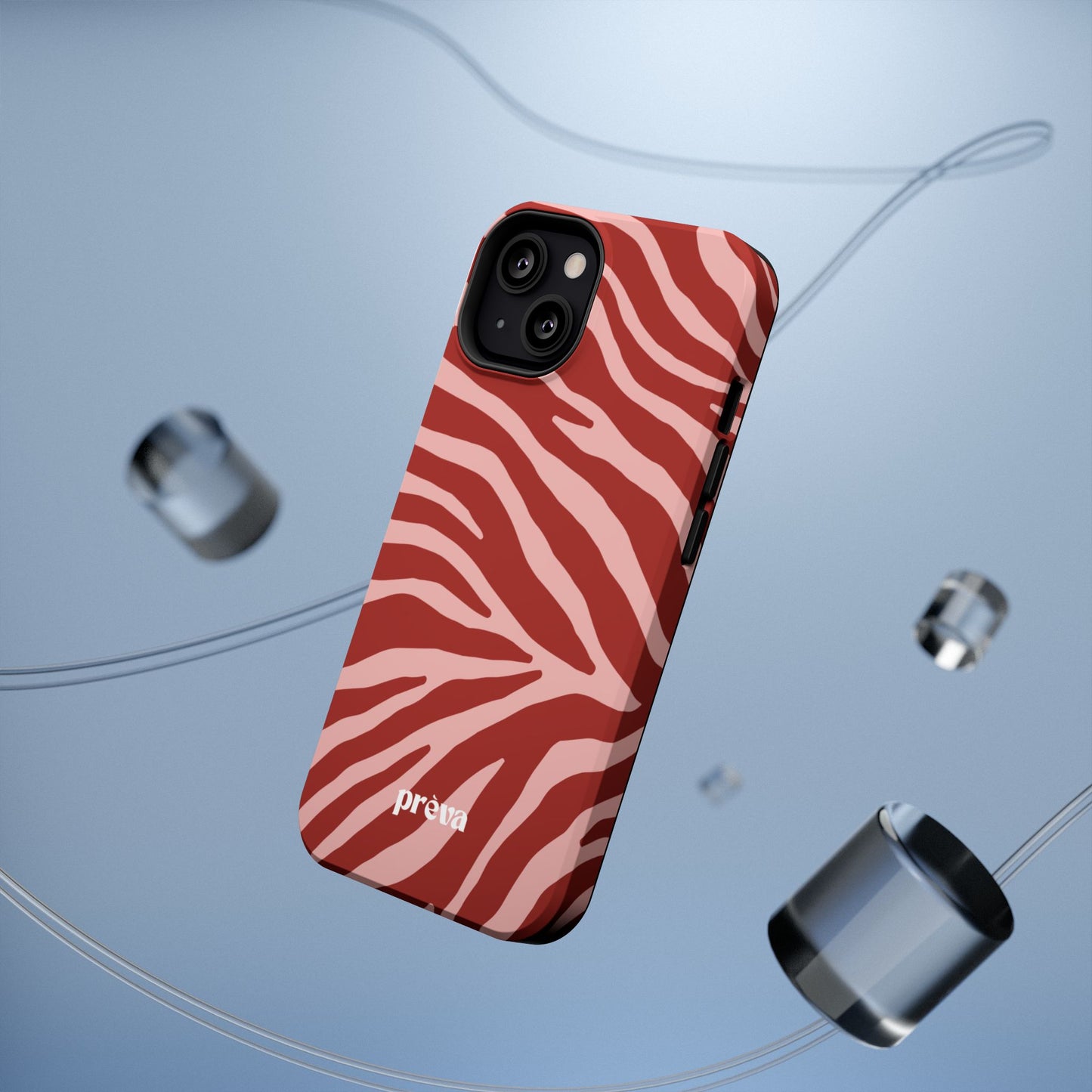 Red Zebra Phone Case