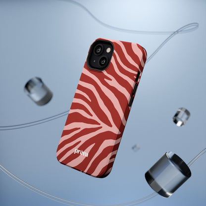 Red Zebra Phone Case
