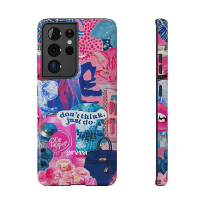 Vibrant Galaxy Collage Phone Case