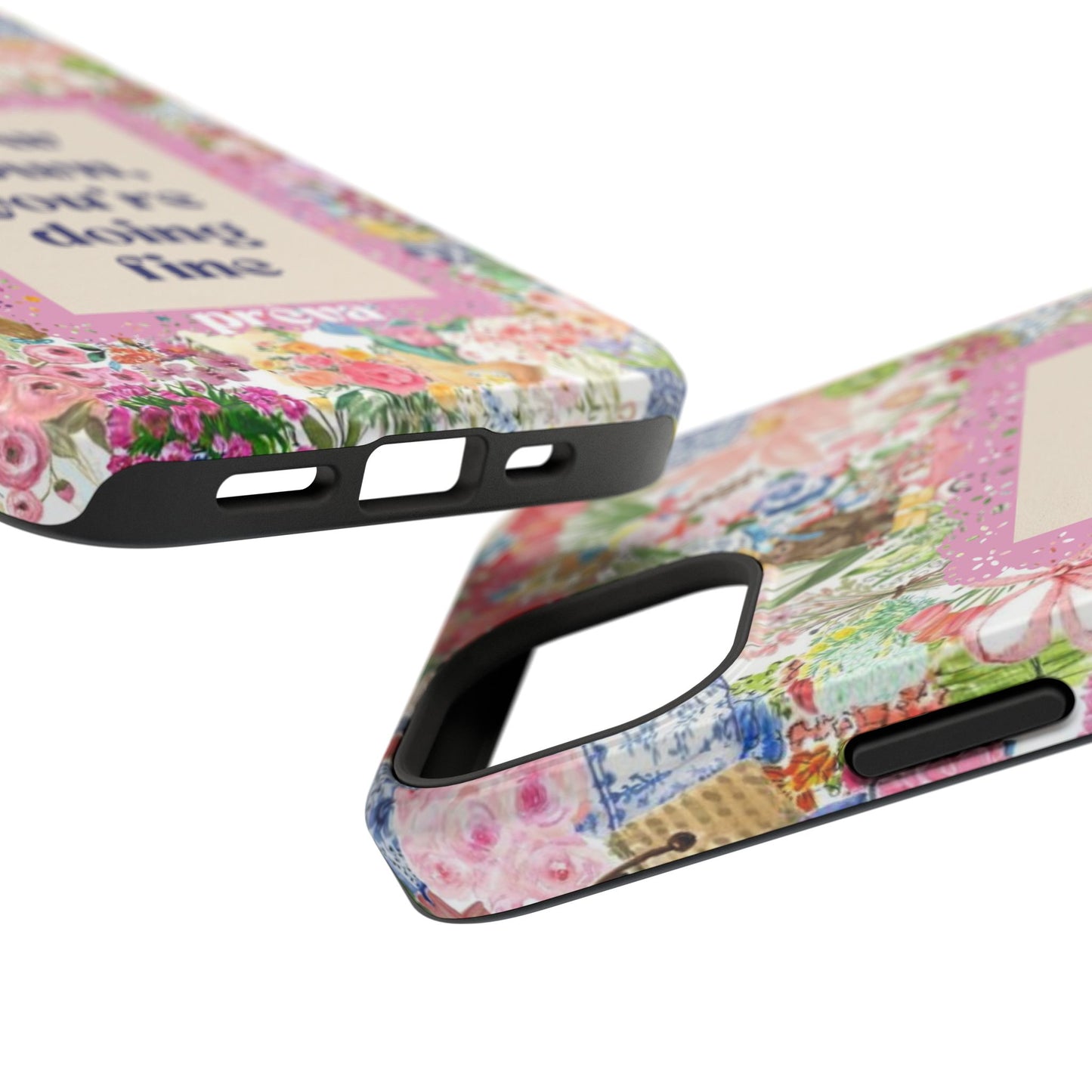 Slow Down Flowers x notsoken Phone Case
