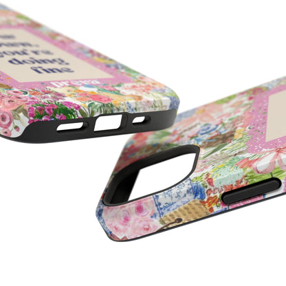 Slow Down Flowers x notsoken Phone Case