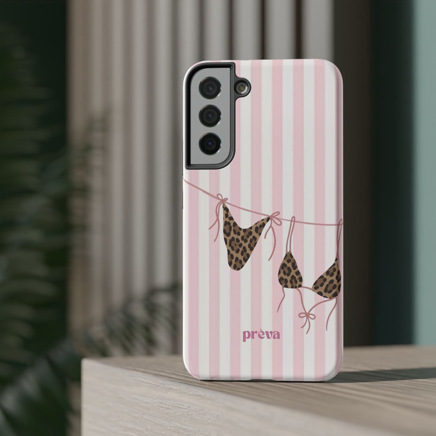 Leopard bikini Phone Case