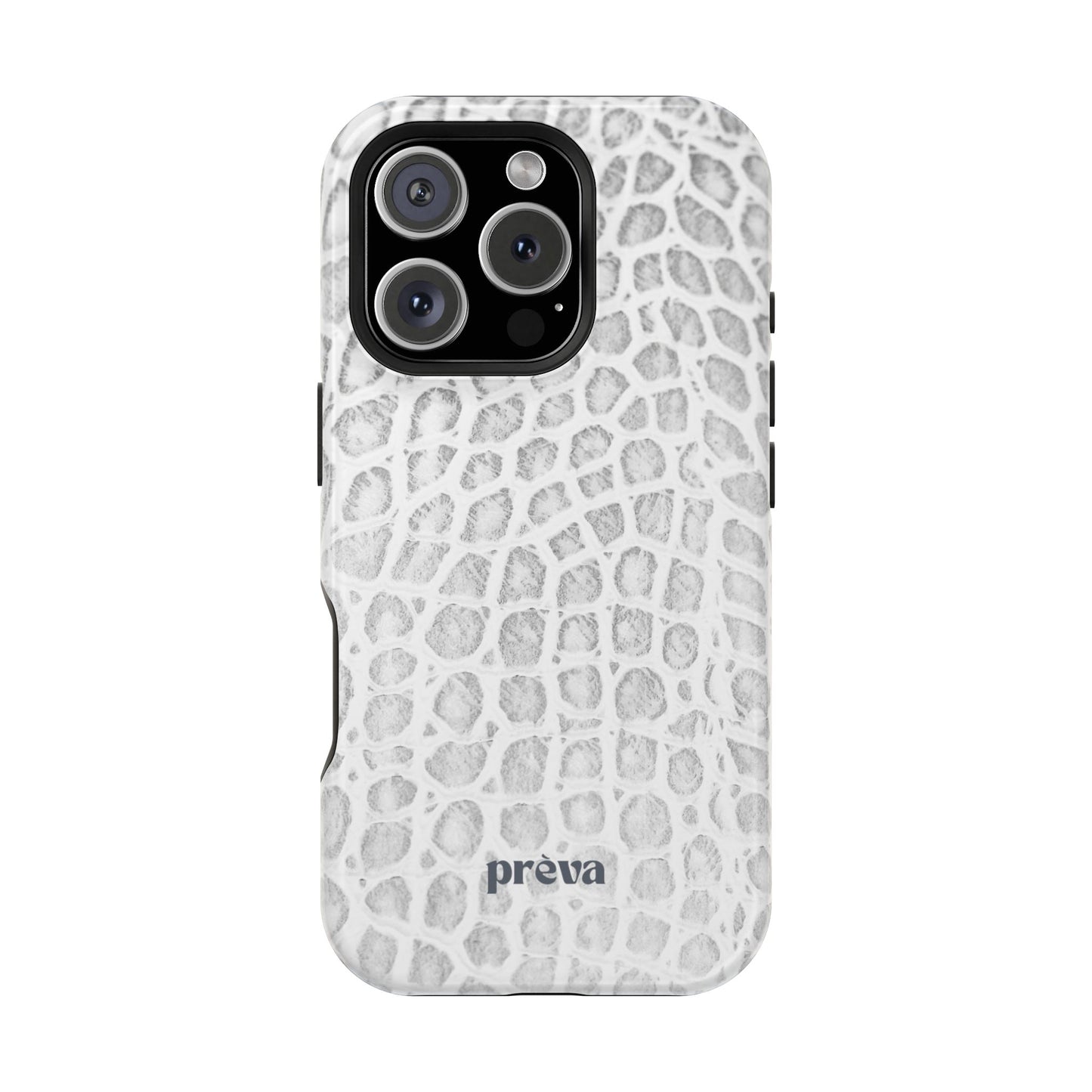 White Snake Phone Case