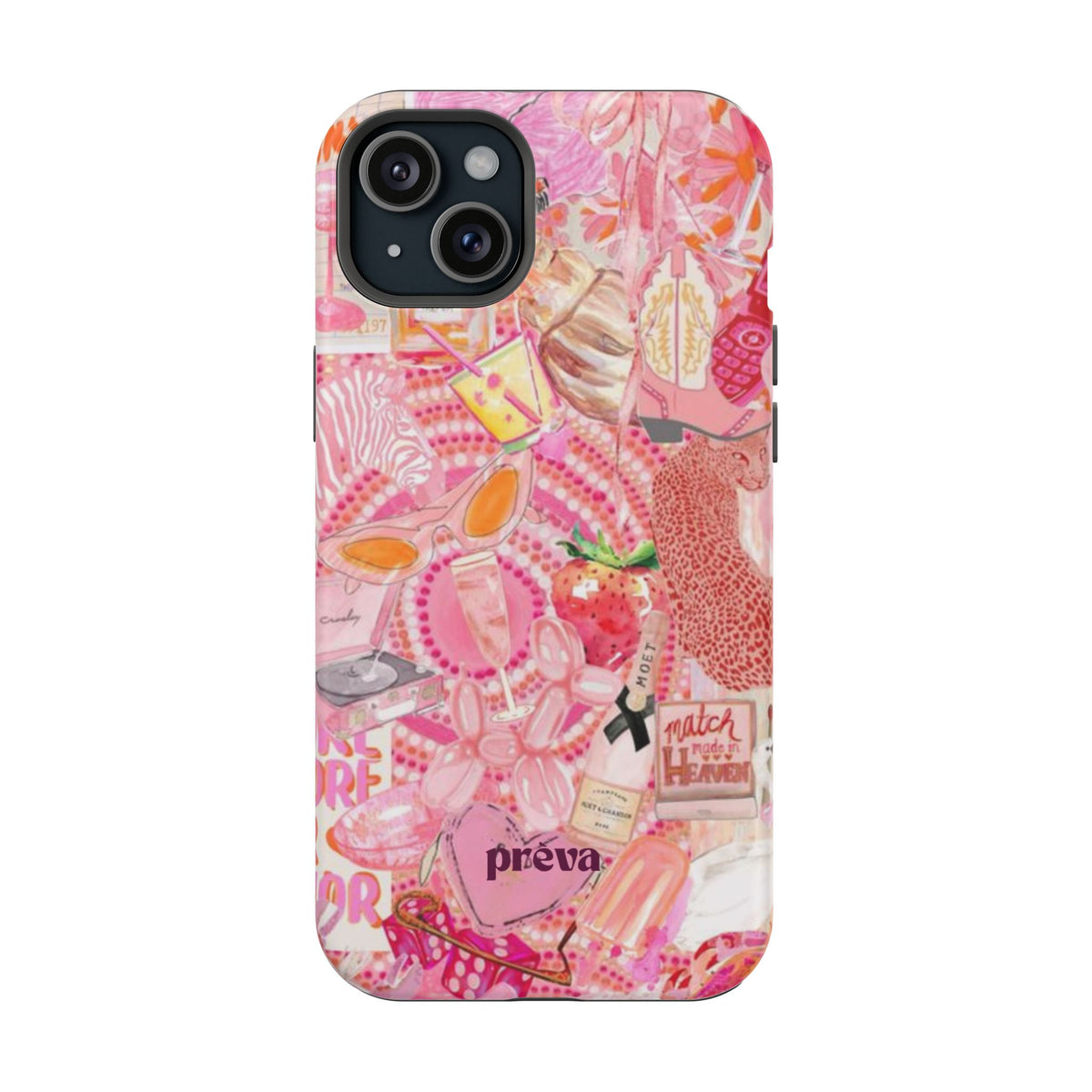 Pink Collage Phone Case