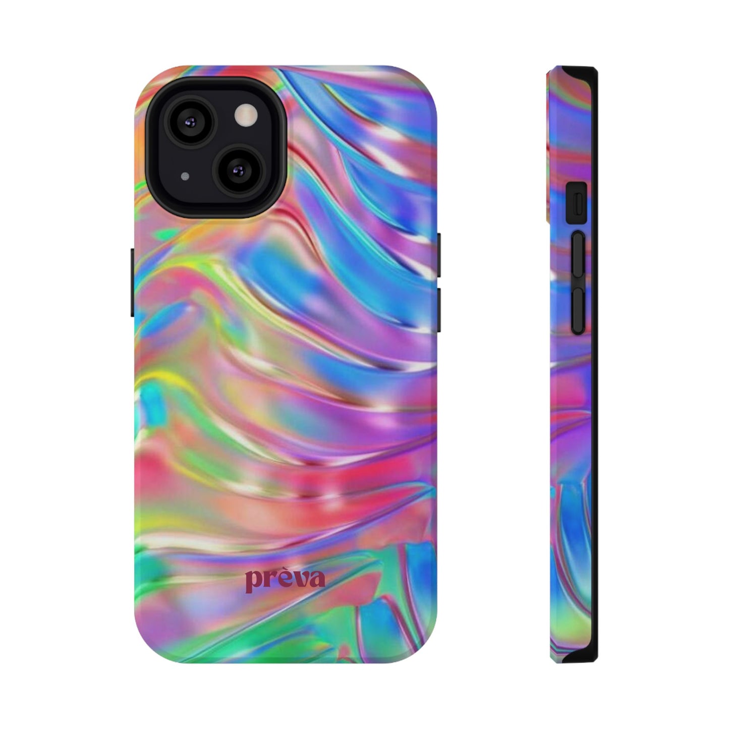 Iridescent Swirl Phone Case