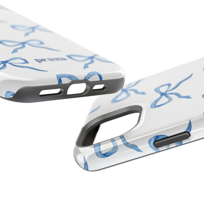 Blue Bow Phone Case