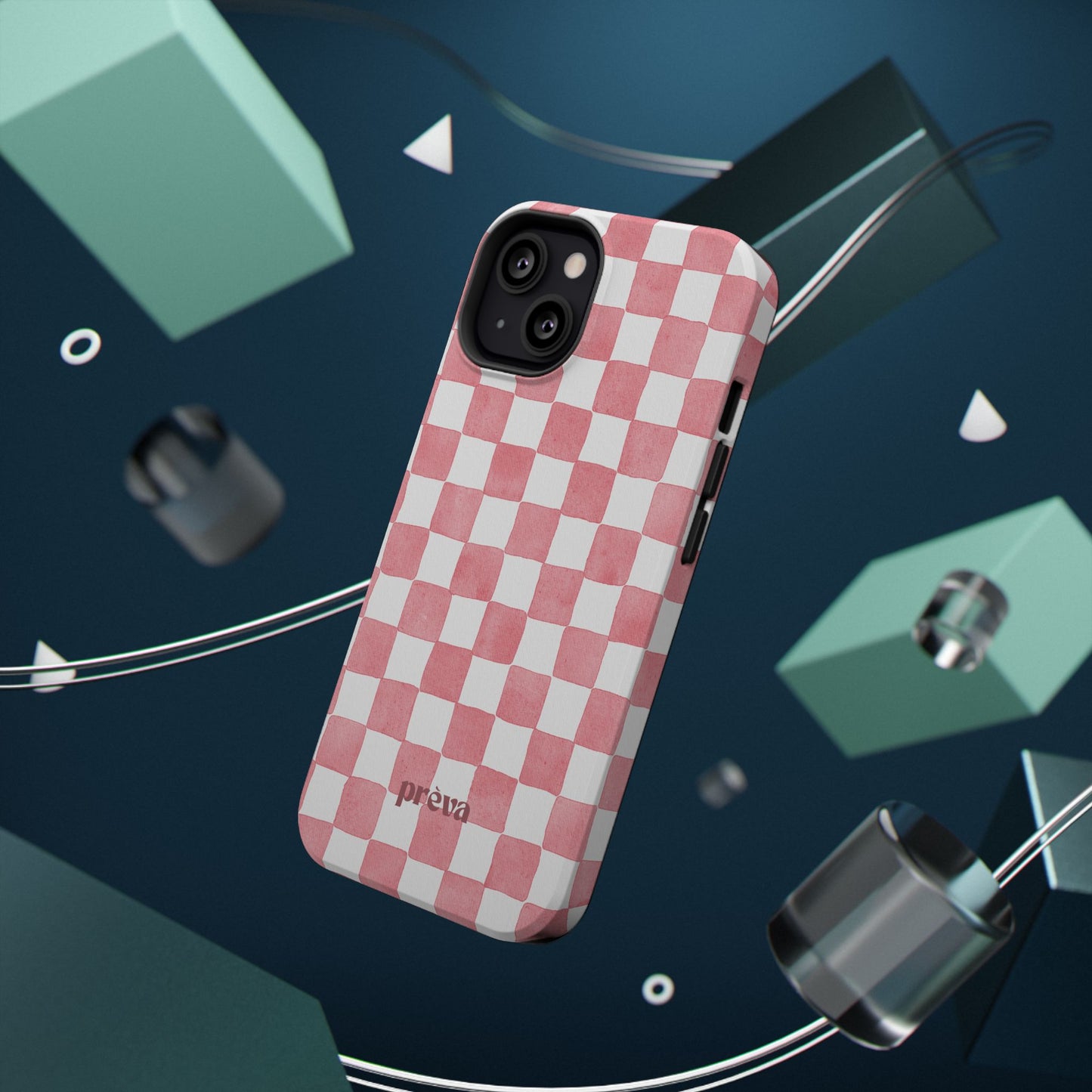 Pink Checkers Phone Case