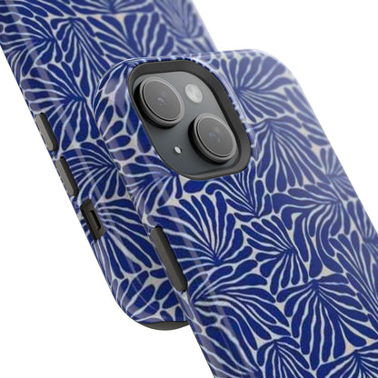 Blue Abstract Greek Phone Case