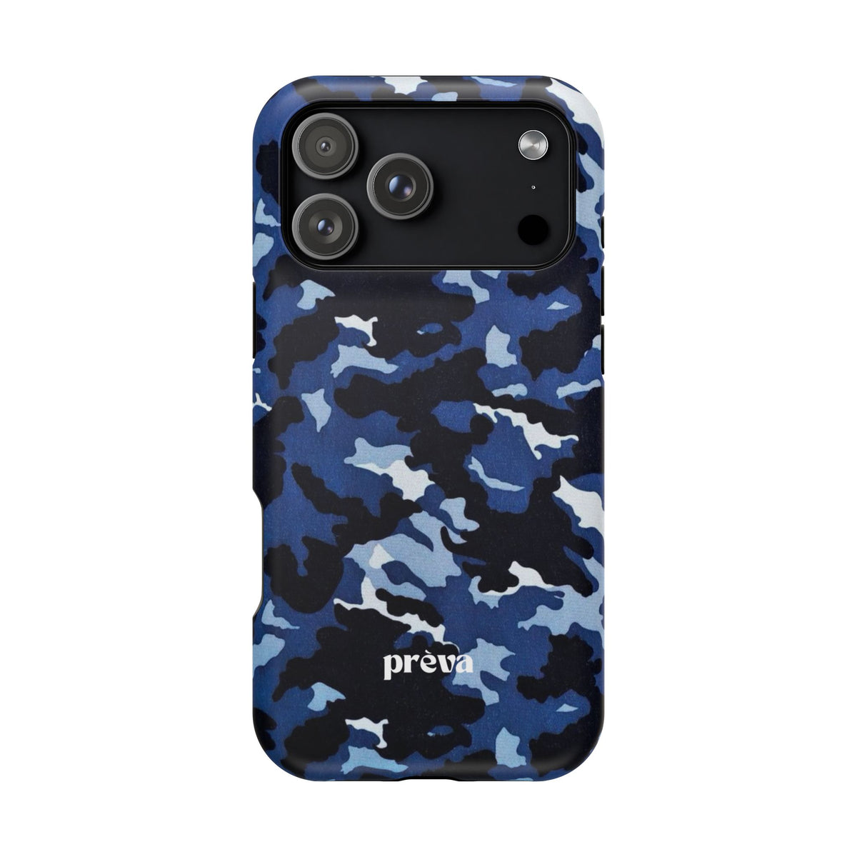 Blue Camo Phone Case