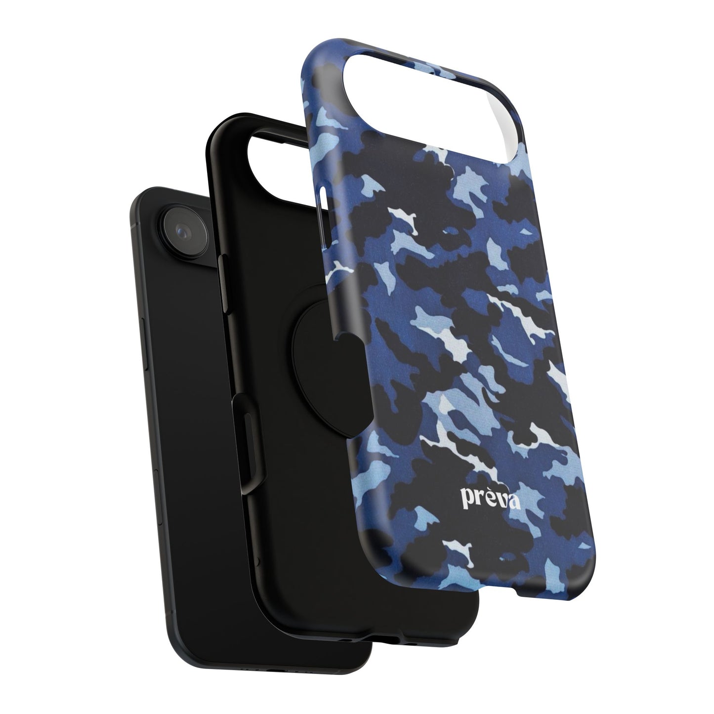 Blue Camo Phone Case