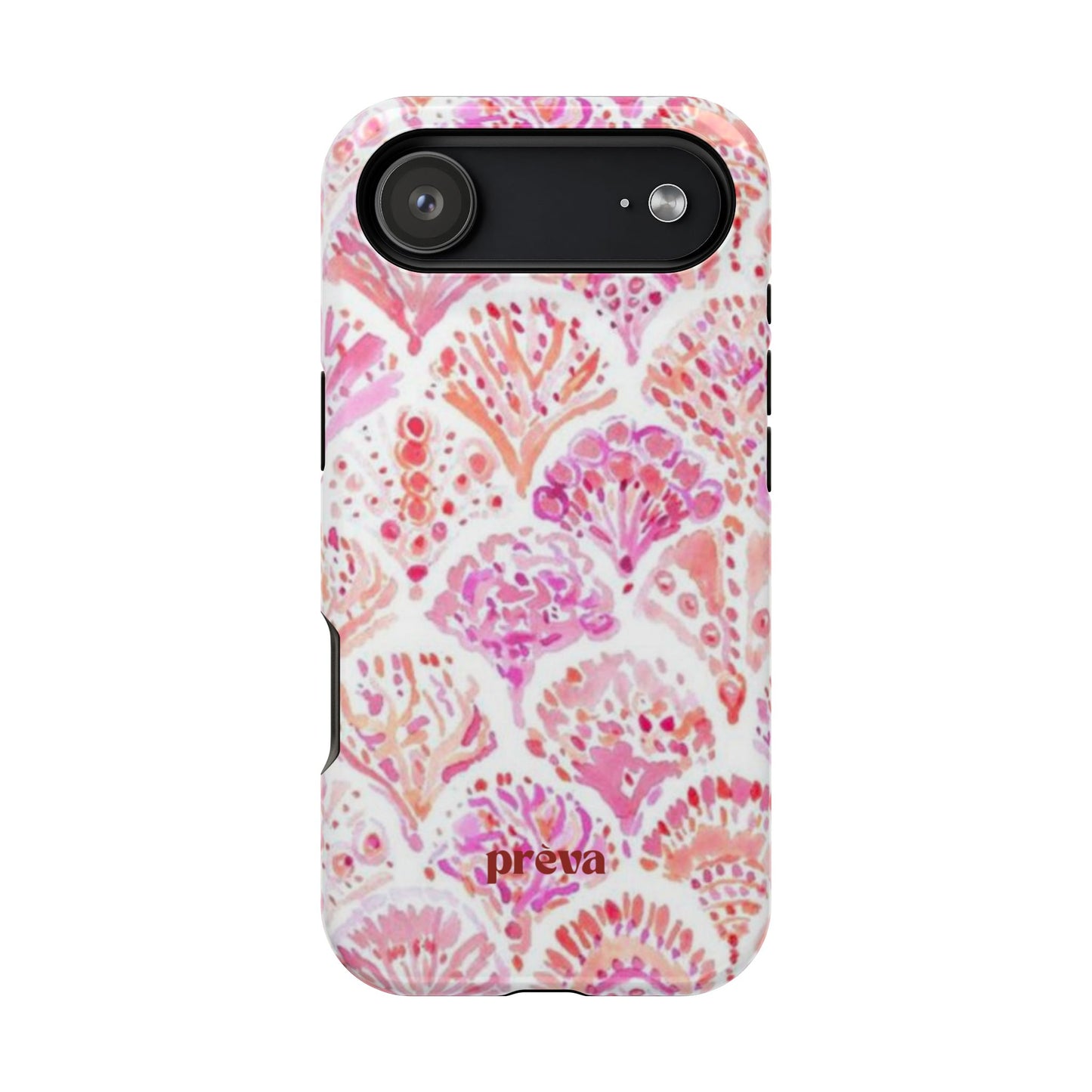 Pink Shell Watercolor Phone Case