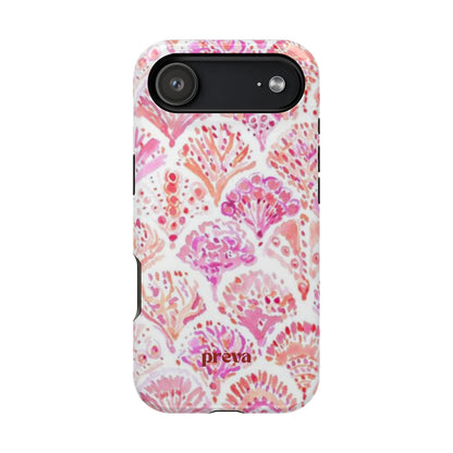 Pink Shell Watercolor Phone Case