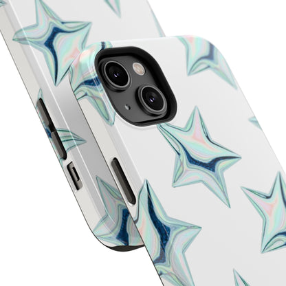 White Starburst Phone Case