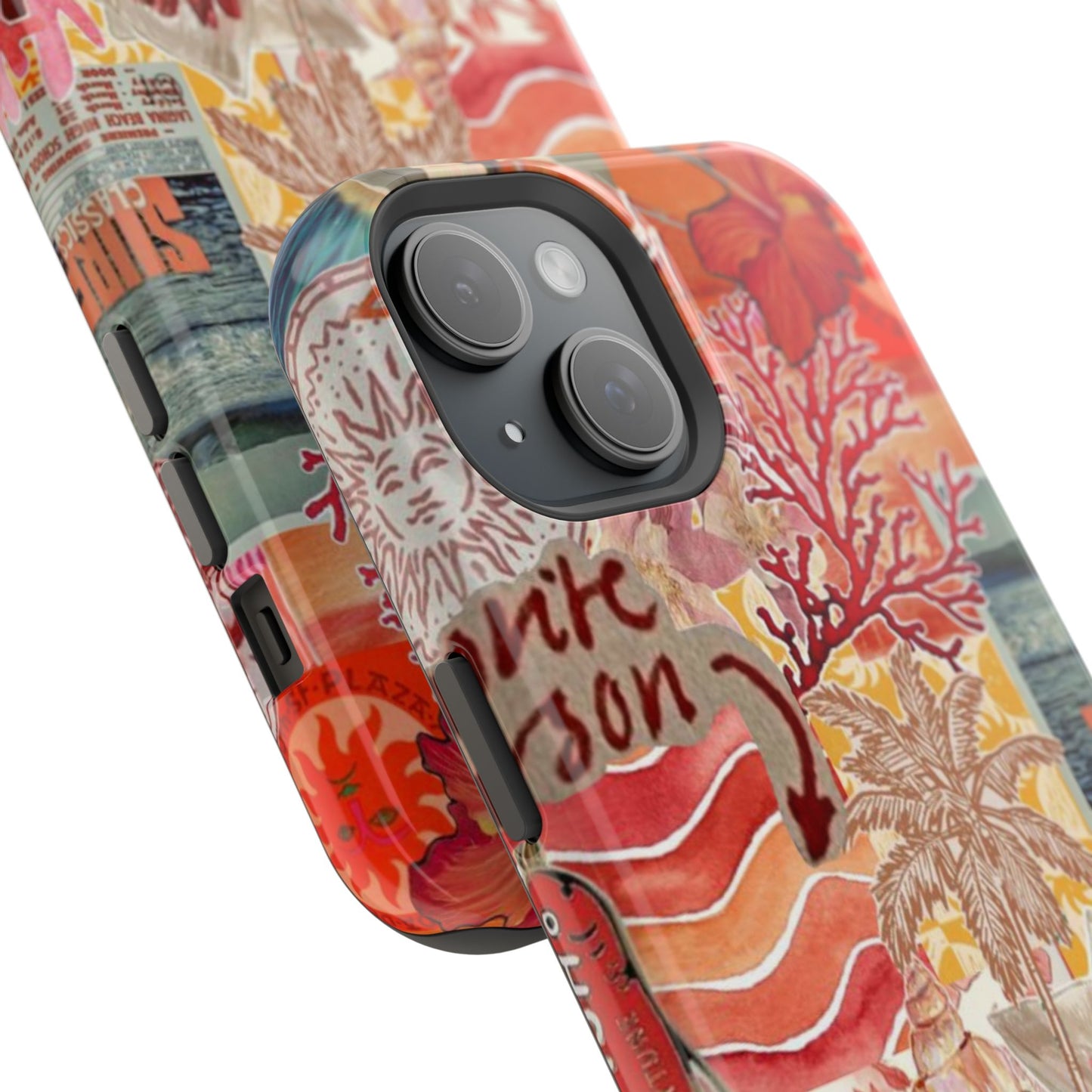 Vintage Floral Collage Phone Case