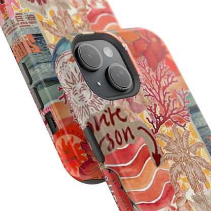 Vintage Floral Collage Phone Case