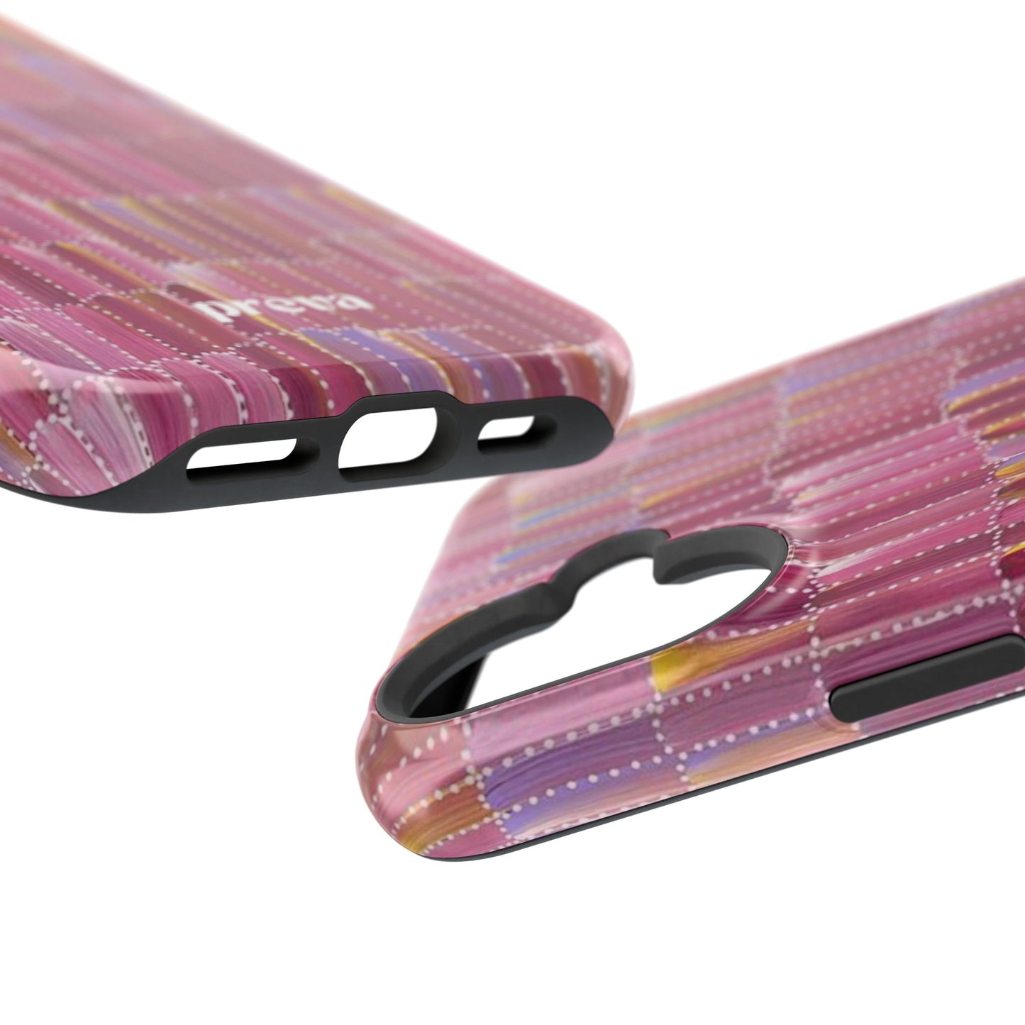 Pink Brushstroke Phone Case