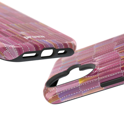 Pink Brushstroke Phone Case