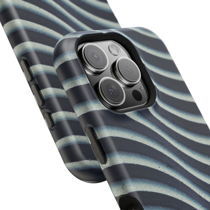 Navy Waves Phone Case